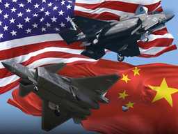 Америкосы спутали китайский истребитель с F-35 в День ветеранов! 🤣
