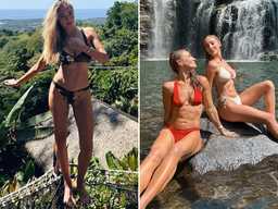 Аврора Калпо и ее подружки устроили жару в Коста-Рике! 🔥👙