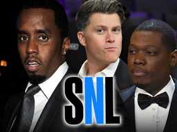 Diddy - обвинен в сексуальном рабстве и рэкетире, стал объектом насмешек в шоу SNL.