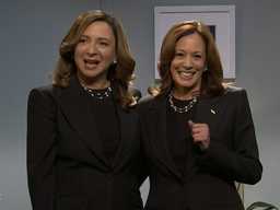Харрис - виступила на шоу SNL, розігравши жарт над Дональдом Трампом