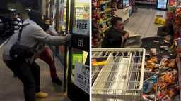 Кассир 7-Eleven: Герой или «метелка»? Отчаянная битва с бандой! 😂💥