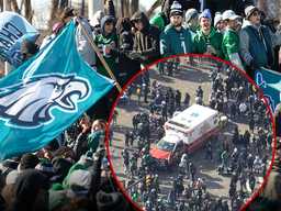 Eagles - отмечала победу в Супербоуле, парад был омрачен стрельбой.