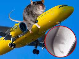 Крыса на борту Spirit Airlines: пассажиры в шоке! 😱🐭