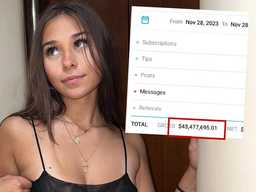 Модель OnlyFans Софи Рей заработала 43 миллиона долларов за год! 🤑🤯