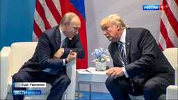 Путин - обсуждал ситуацию с Украиной с Дональдом Трампом по телефону.