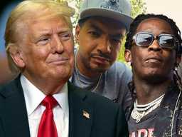 Трамп отплясывает под 50 Cent и обещает спасти Young Thug: предвыборная гонка выходит на новый уровень безумия 🤪