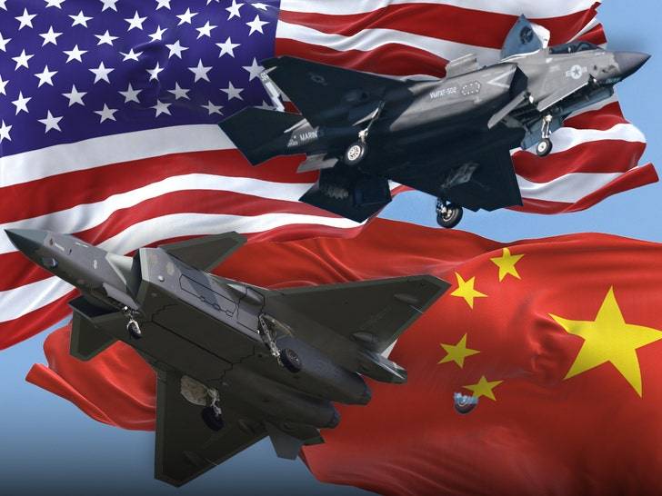 Америкосы спутали китайский истребитель с F-35 в День ветеранов! 🤣 (Фото: 1)
