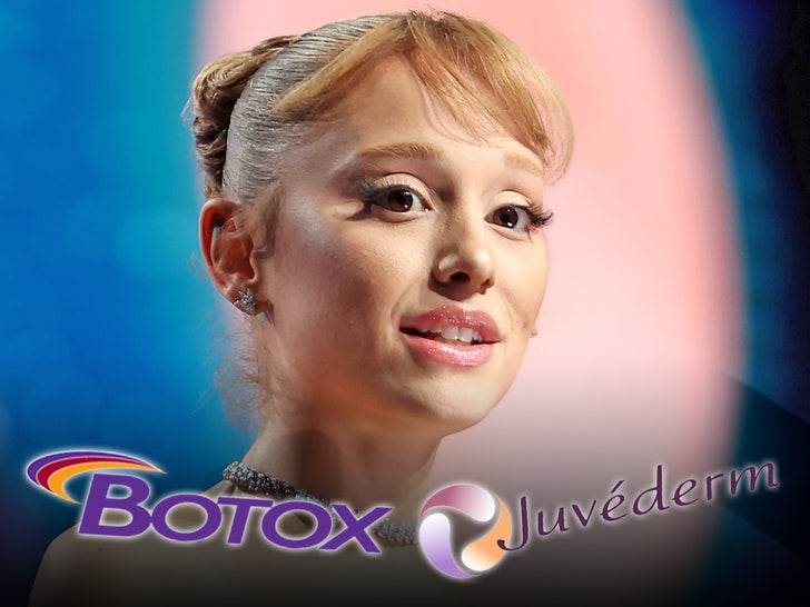 Ариана Гранде поблагодарила ботокс и ювидерм за награду! 💉😱 (Фото: 1)