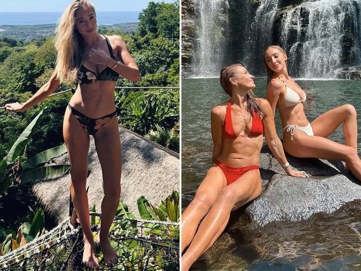 Аврора Калпо и ее подружки устроили жару в Коста-Рике! 🔥👙 (Фото: 1)
