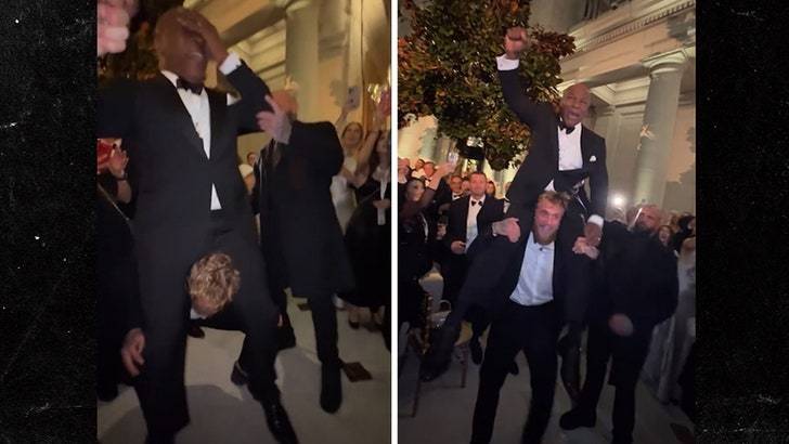 Джейк Пол таскает Майка Тайсона на плечах у Трампа! 😲 (Фото: 1)