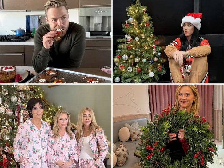 Голливуд в Рождественском Огне!🎄🔥 Шокирующие фото звезд! (Фото: 1)