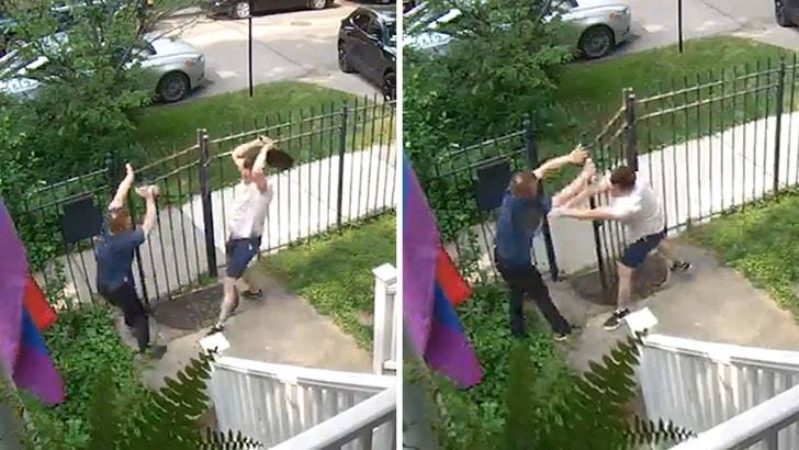 Грабитель в Чикаго получил трёхразовое питание сковородкой! 😂 (Фото: 1)