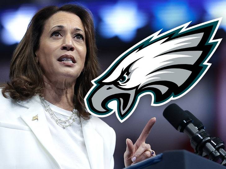 Камала Харрис - кандидат от Philadelphia Eagles? 😳😨 Это подделка! 🦅 (Фото: 1)