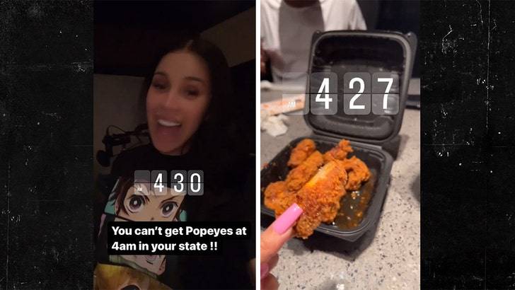 Карди Би разнесла Popeyes за крылышки со вкусом Sprite! 🍗🤬   (Фото: 2)