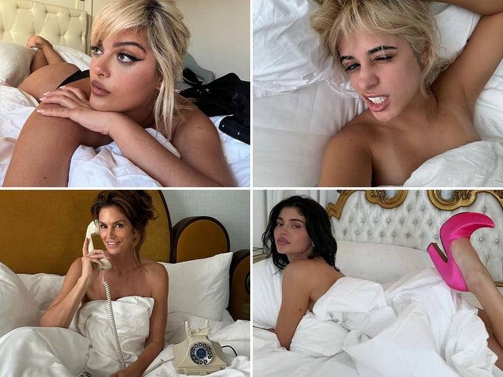 Красотки в постели: Как звезды проводят выходные! 😴🔥 (Фото: 1)