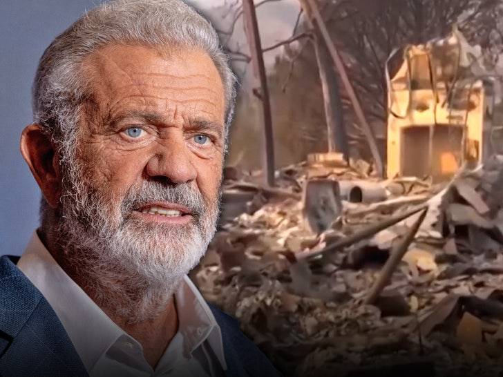 Мел Гибсон шутит про сгоревший дом: "Идеально поджарился!" 🔥 (Фото: 1)