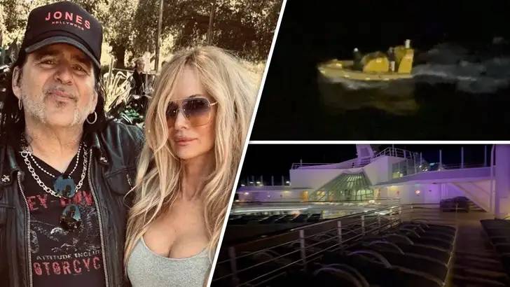 Невеста солиста Faster Pussycat сорвалась за борт в круизе 80-х! 😱 (Фото: 1)