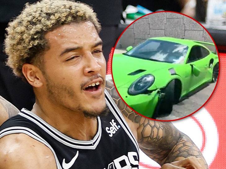 🏀🏀🏀  Ох, уж этот Сочан! Разбил Porsche в Техасе! 💥💥💥 (Фото: 1)
