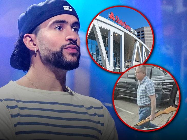 Шок! 😱 Фанат кантри  хотел устроить бойню на концерте Бад Банни! 💥 (Фото: 1)