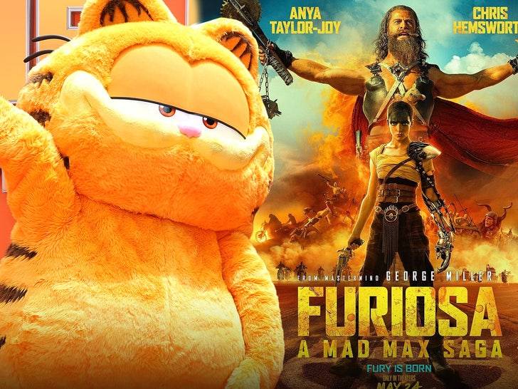 Шок! 🙀 "Гарфилд" сожрал "Безумного Макса" в битве за кассу! (Фото: 1)