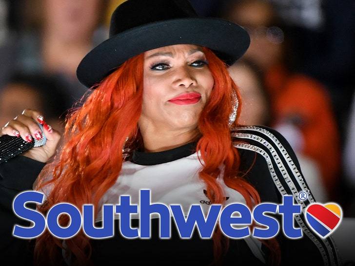 Скандал на борту: Пепа из Salt-N-Pepa  выгоняет Southwest  на чистую воду! ✈️  (Фото: 1)