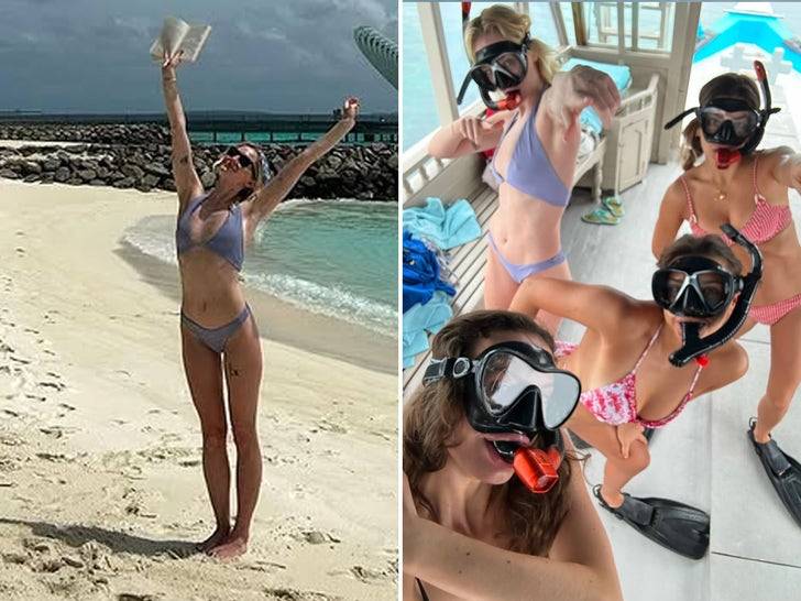 Софи Тернер сбежала на Мальдивы за счастьем! 🏝️ (Фото: 1)