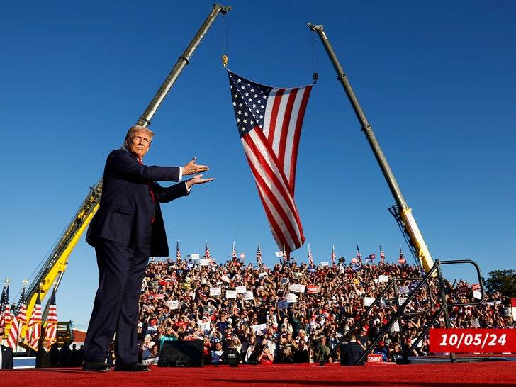 Трамп и Маск на месте покушения!  Митинг в Батлере! 🤯 (Фото: 2)