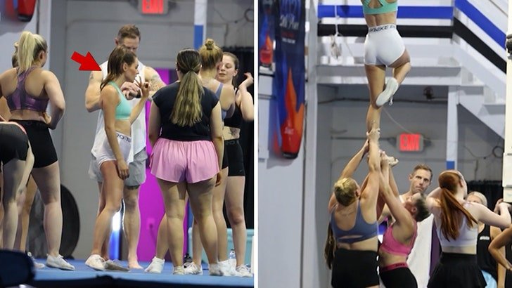 Фото: Дедуля Беличик и его черлидерша: Любовь или пиар? 👴💖🤸‍♀️ - Фото 1