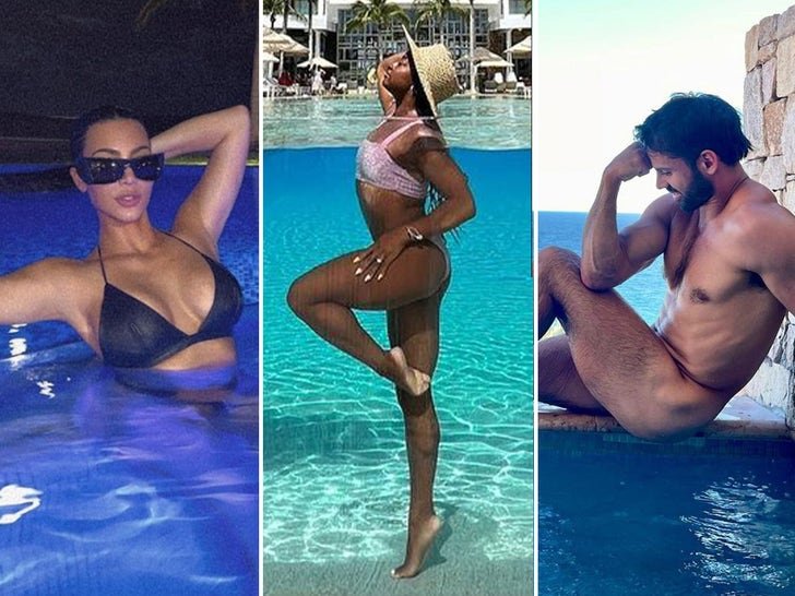 Фото: Драя Мишель взорвала сеть неоновыми бикини в свои 40! 👙🔥 - Фото 3
