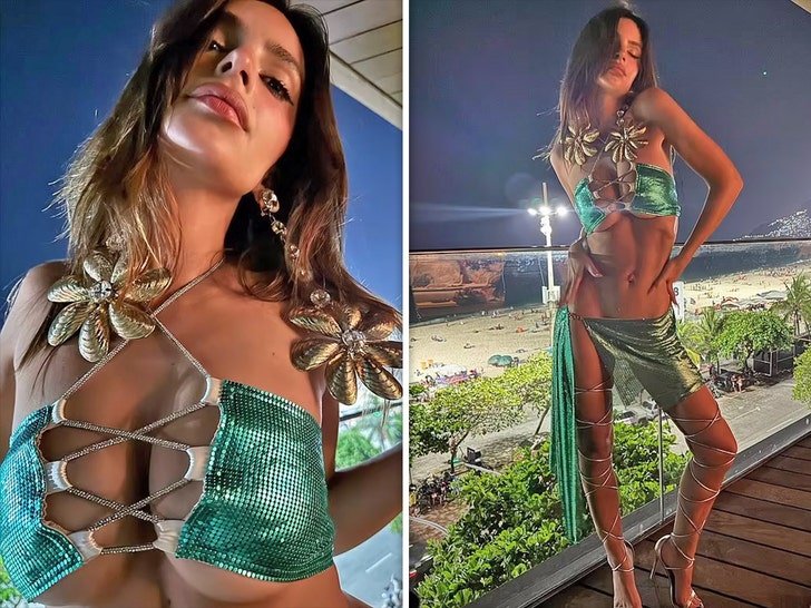 Фото: Эмили Ратаковски разделась до трусов на карнавале в Рио! 👙 - Фото 1
