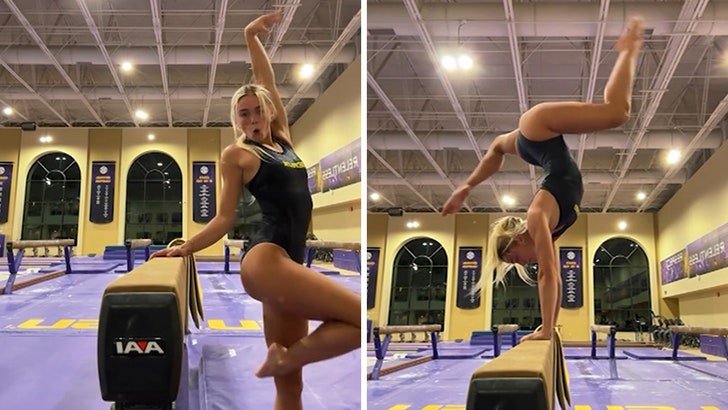 Фото: Королева Instagram и гимнастка Ливви Данн сломала коленку! 😭 - Фото 3