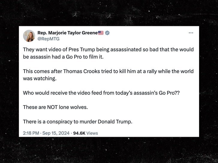 Фото: Марджори Тейлор Грин: "Заговор с целью убийства" Трампа?! 😳 - Фото 2