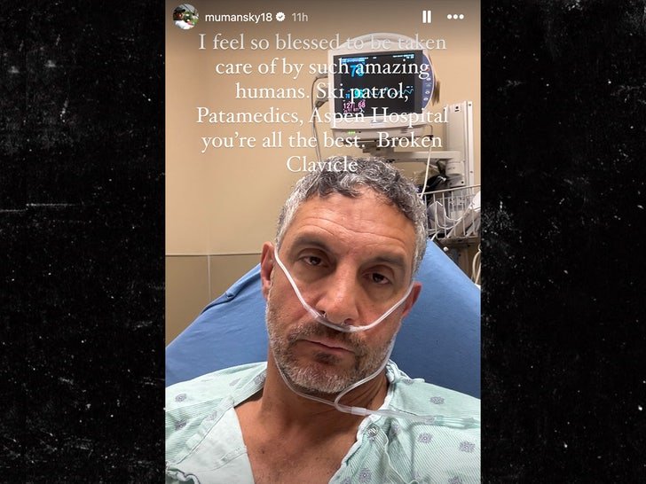 Фото: Маурисио Умански сломал ключицу на горнолыжном курорте! ⛷️🤕 - Фото 2