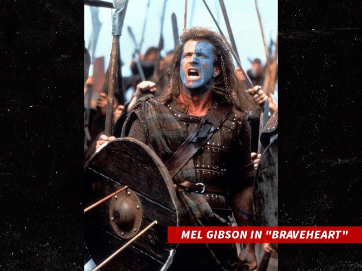 Фото: Мел Гибсон в гриме 'Храброго сердца' снова рулит! ⚔️ - Фото 4