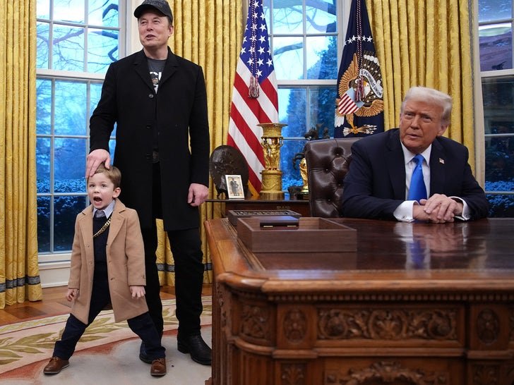 Фото: Не может быть! Сын Илона Маска X Æ A-12 затмил самого Трампа! 🤣 - Фото 4