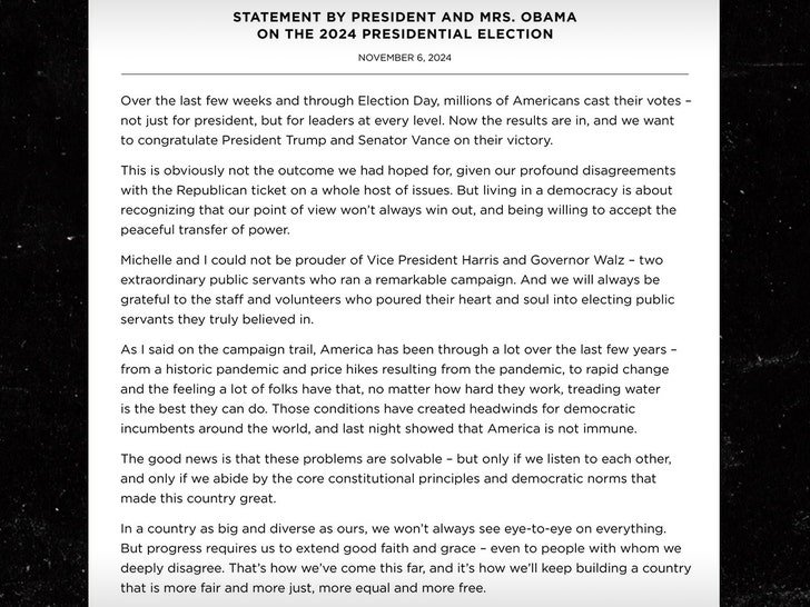 Фото: Обамы поздравили Трампа: "Результат выборов не оправдал надежд" 😲 - Фото 2