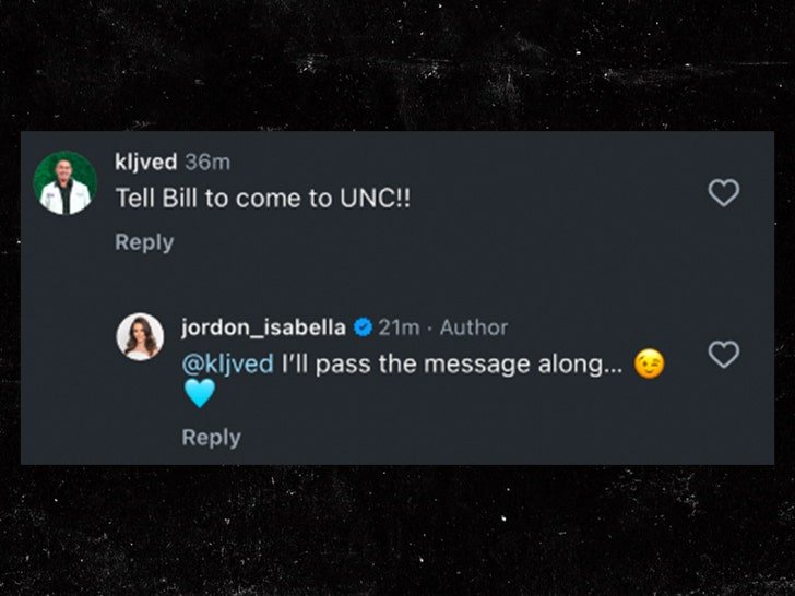 Фото: Подруга Беличика поддерживает его переход в UNC!  💙🏈 - Фото 2