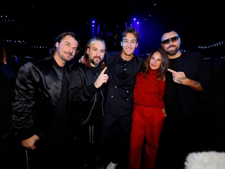 Фото: Рассел отпраздновал победу в Лас-Вегасе с Swedish House Mafia! 🍾🏎️ - Фото 3