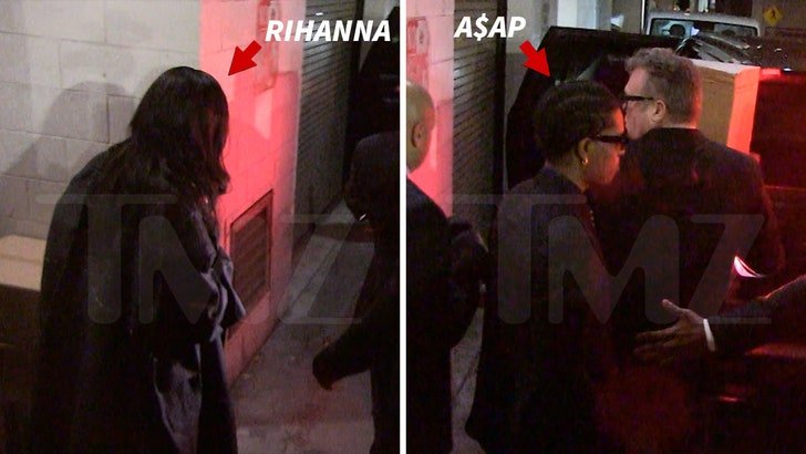 Фото: Рианна в змеином пальто на фоне суда над A$AP Rocky! 🐍🔥 - Фото 2