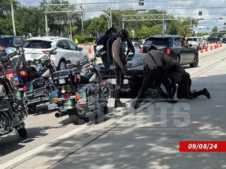 Фото: Тайрик Хилл: За рулем как сумасшедший! 🚓  Его заковала в наручники полиция! 👮‍♀️ - Фото 4