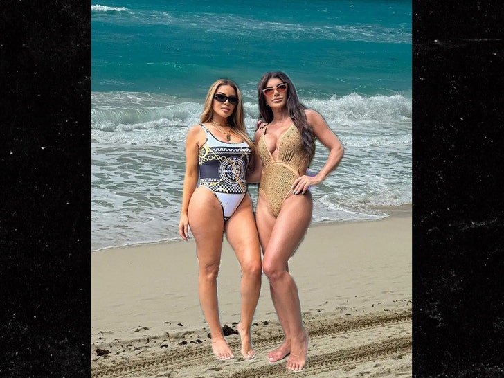 Фото: Тереза Джудиче и Ларса Пиппен: дружба на фоне фотошопа 🤪 - Фото 2