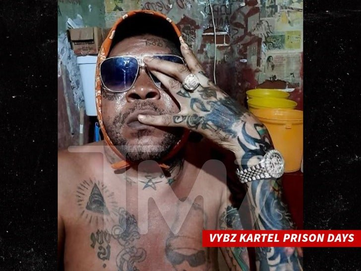 Фото: Vybz Kartel вышел из тюрьмы и уже пишет треки! 🤯 - Фото 3