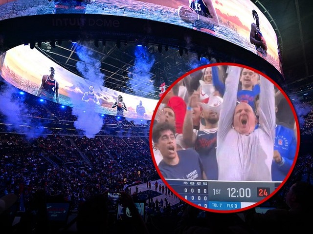 Балмер сходил с ума на открытии нового стадиона Клипперс! 🔥🔥🔥