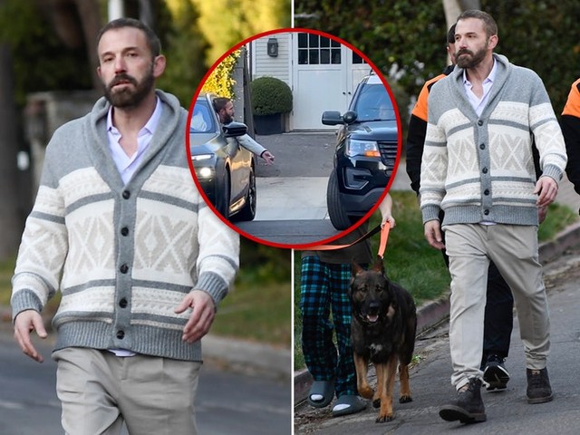Бен Аффлек завел себе пса-охранника после пожарного ада! 🔥🐶