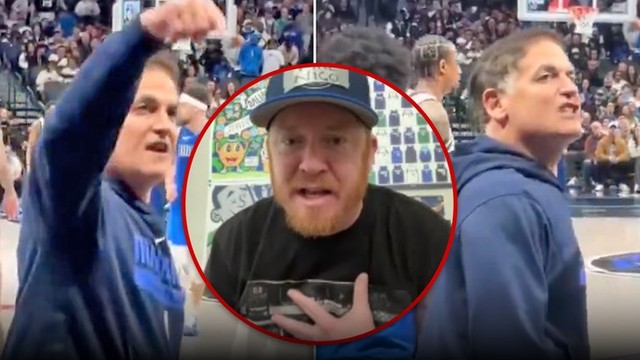 Фанат против Кубана: скандал на матче «Даллас Маверикс»! 🏀💥