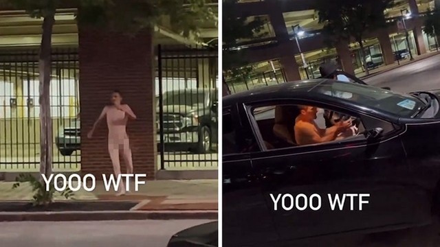 Голый и опасный: угонщик-нудист терроризирует улицы Айовы! 😂
