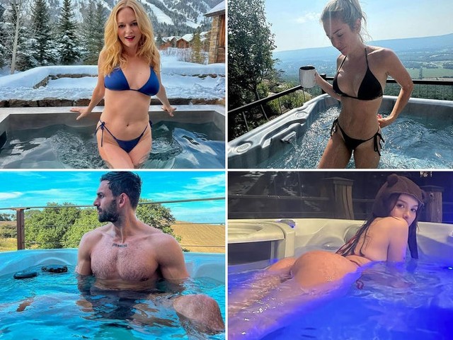 Горячие звезды в джакузи: от бикини до булочек! 🍑