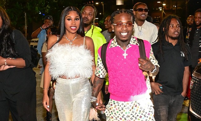 Jacquees и Deiondra Sanders Устроили «Взрывной» Gender Reveal!