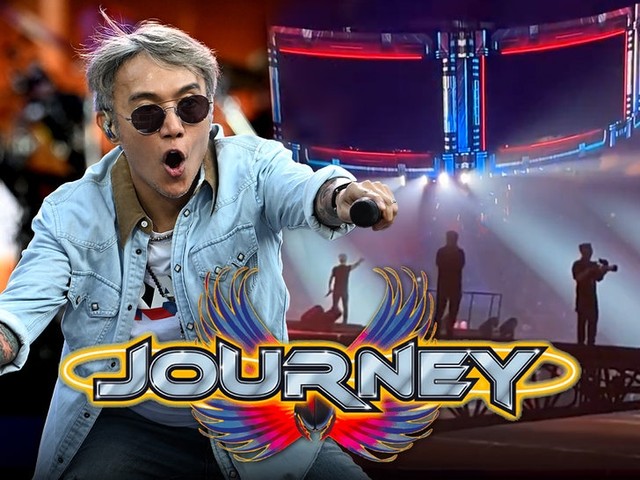 Journey в огне! 🎸🔥 Концерт прерван из-за пожара!