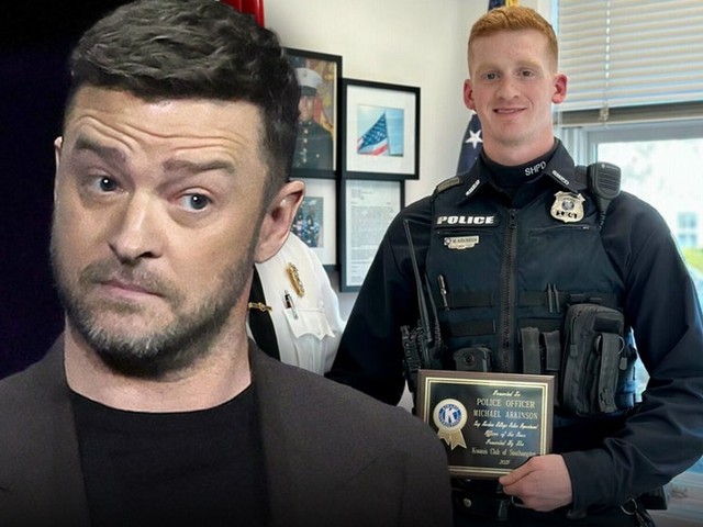 Коп, засадивший Тимберлейка за пьянку, стал «Офицером года»! 👮‍♂️🎉